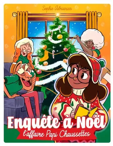 Lunii flam - Livre audia Enquête à Noël l'affaire papi chaussettes