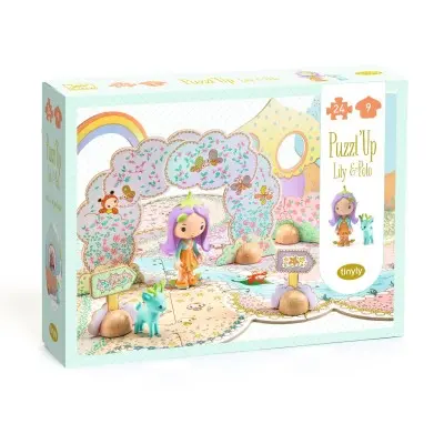  TINYLY - FIGURINE - Puzzl'Up Lily & Polo