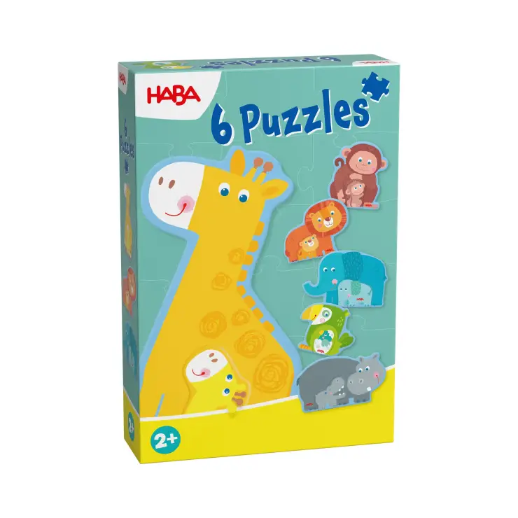  6 erst Puzzle - Zoo