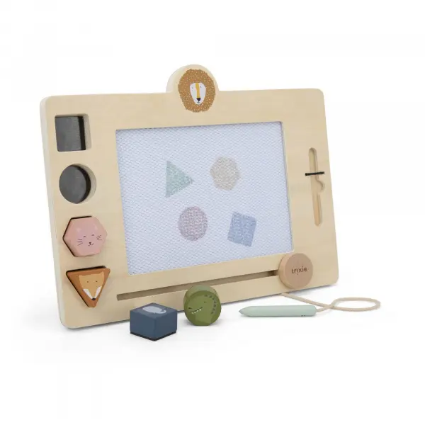 Trixie - Tableau à dessins en bois