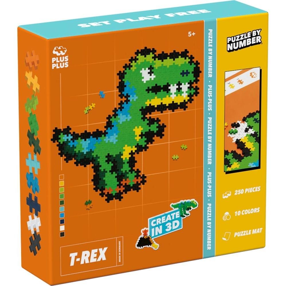 Plus plus Puzzle T-Rex - 250 Pcs
