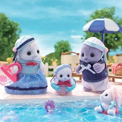 Sylvanian - Famille phoque
