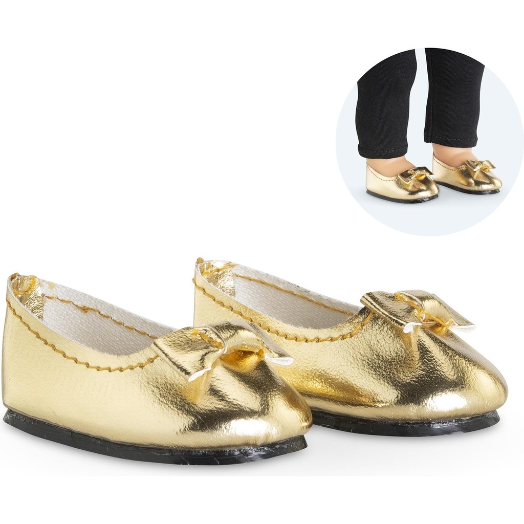 Ballerines dorées