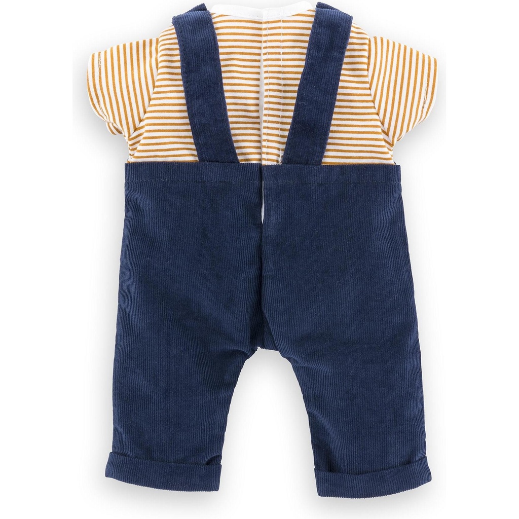 T-shirt & salopette marine