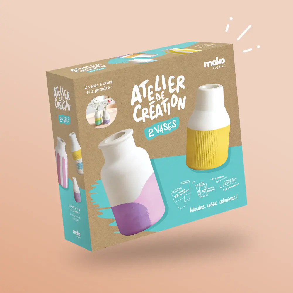 Mako moulages atelier de création - les vases