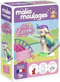 Mako moulage - Ma licorne Arc en ciel 