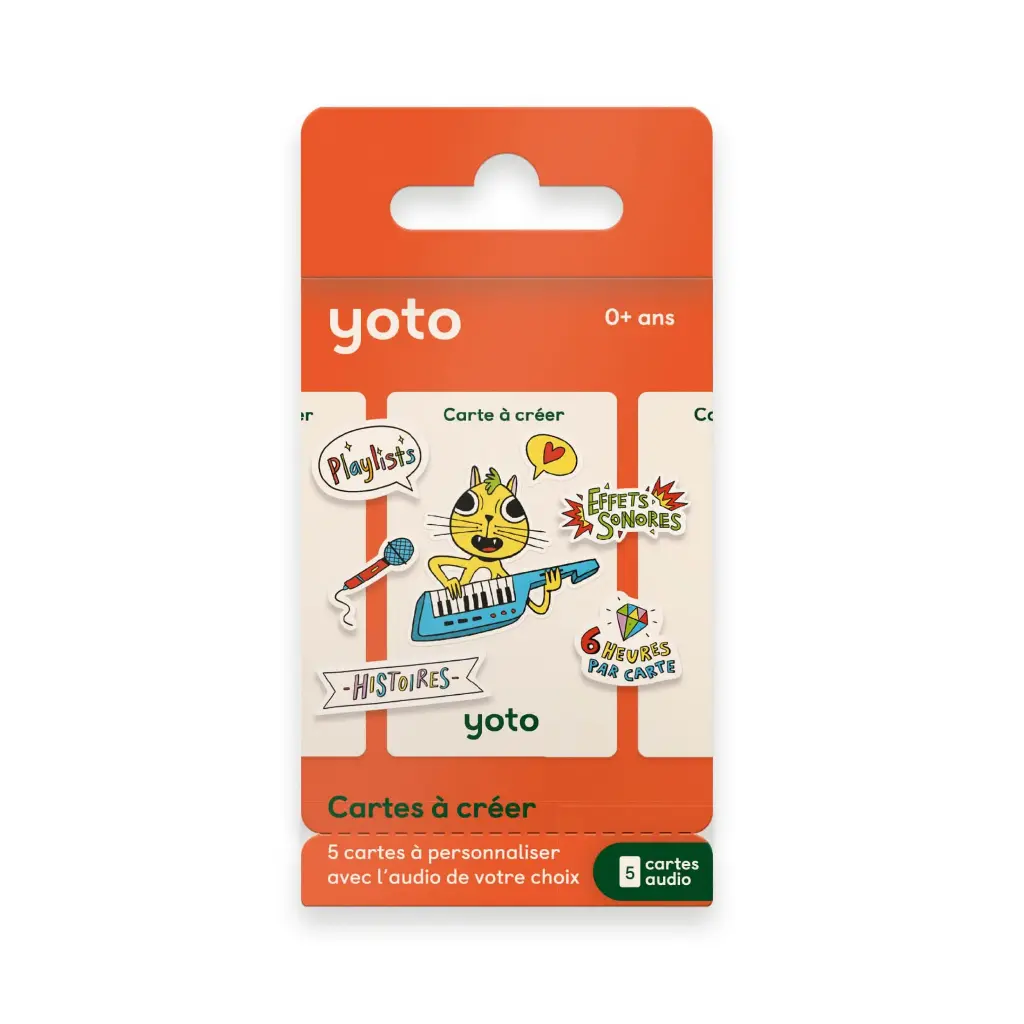 yoto - Cartes à créer 
