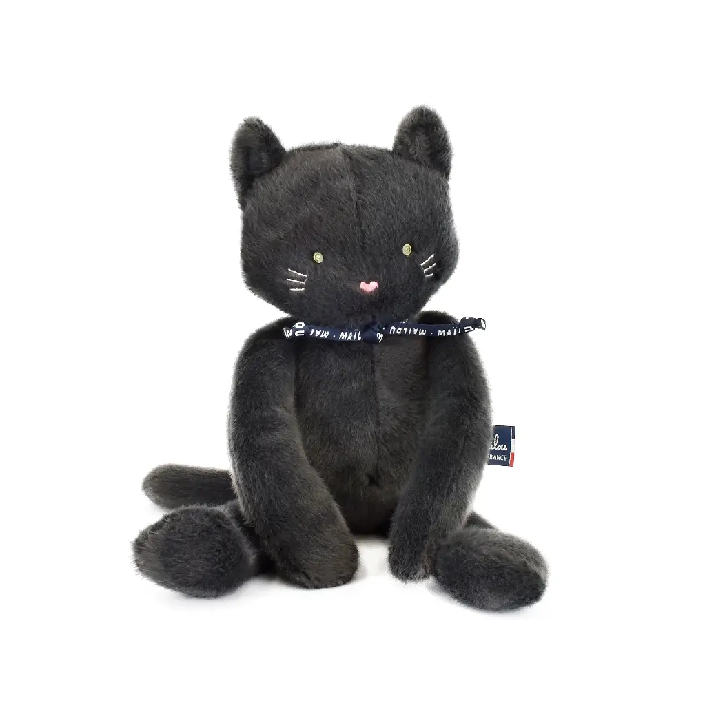 Chat Méloé anthracite - 37cm 
