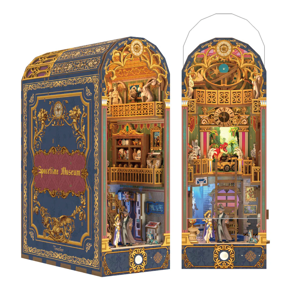 Spacetime Museum - 3D puzzle - book nook kit 