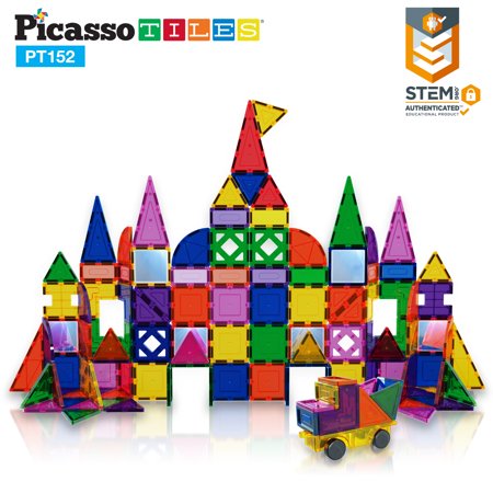 PICASSO-TILES - 152pc Magnetic Tiles set