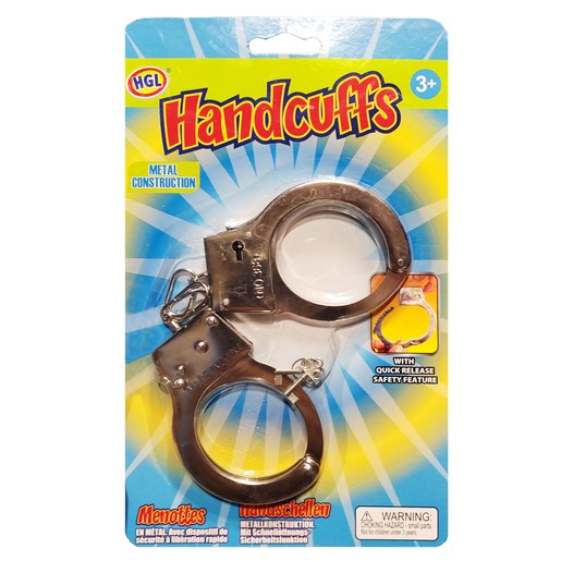 Metal Handcuffs Role Play Toy