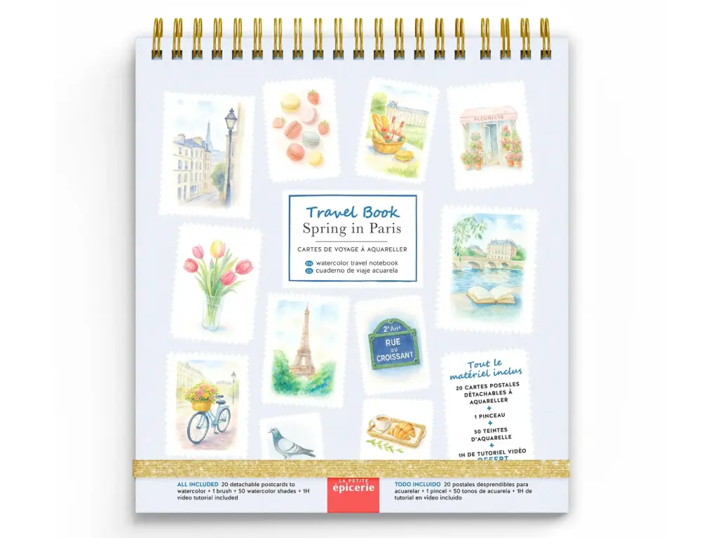  Travel Book - Spring In Paris