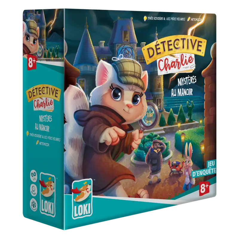 Détective Charlie - Mystères au manoir 