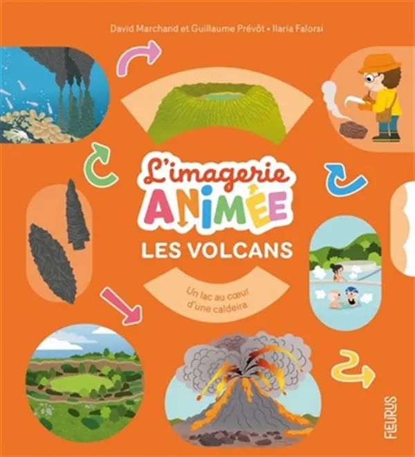 L'imagerie animée - les volcans 