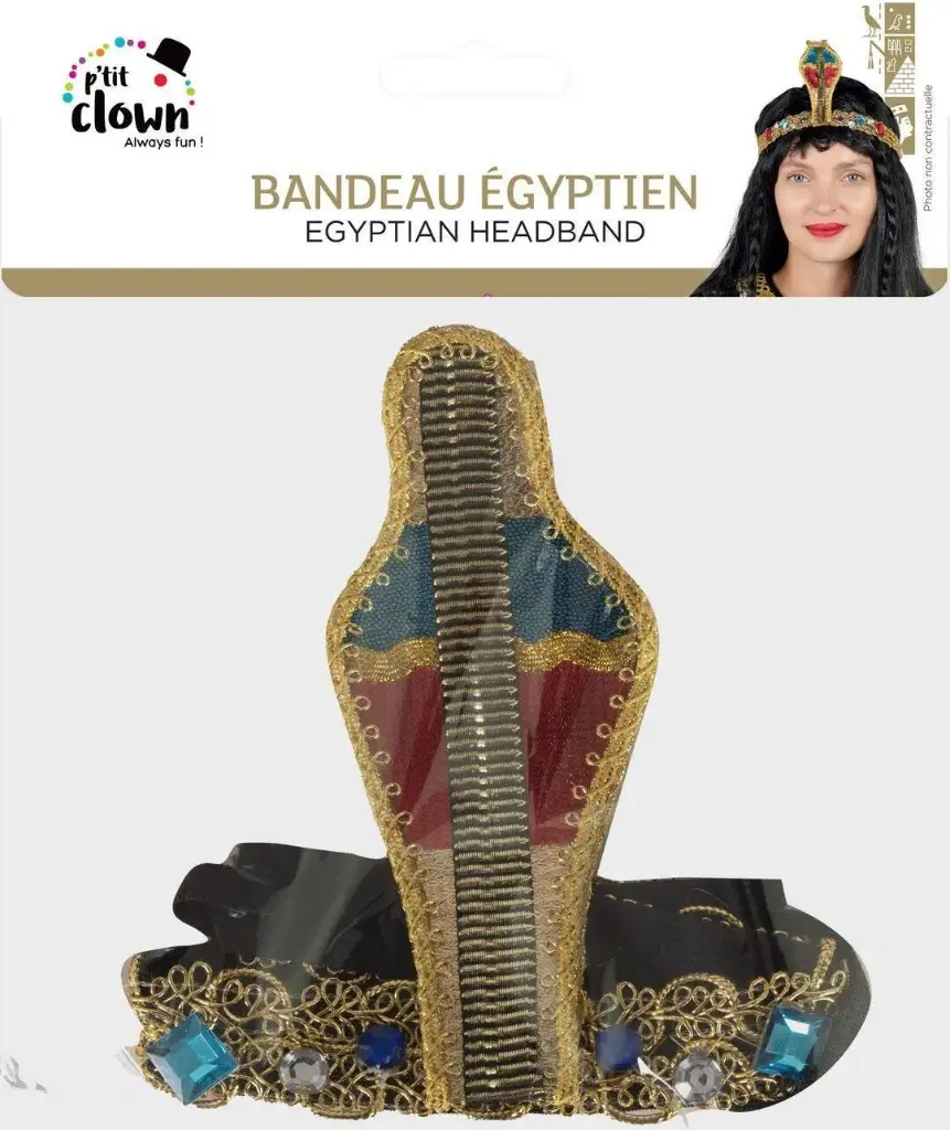  Bandeau égyptien - or