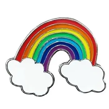 Charm'z - Pin de téléphone portable - Arc-en-ciel