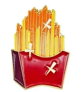 Charm'z - Pin de téléphone portable - Frites
