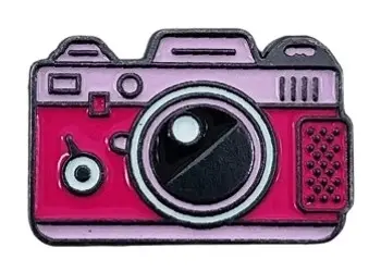 Charm'Z - Pin's de telephone portable - Appareil Photo