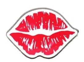 Charm'Z - Pin's de telephone portable - Bouche