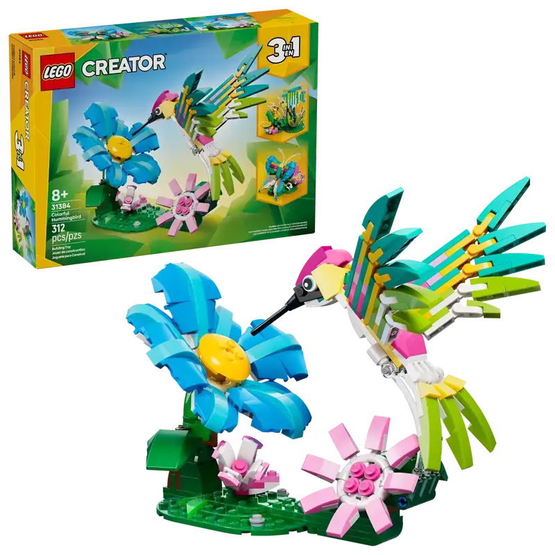 Lego Creator 3 in 1 - le colibri coloré