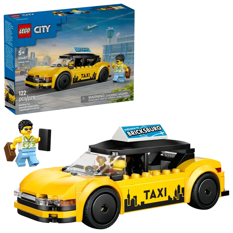  LEGO City - Le taxi jaune