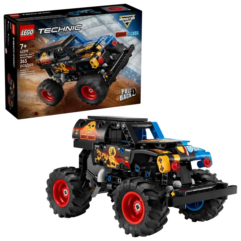 Lego technic - Monster Jam Grave Digger - Feu et glace