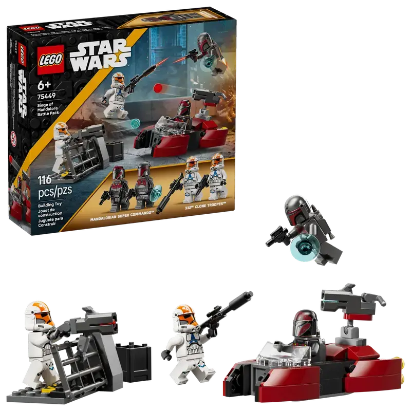  Lego Star Wars 75449 - Pack de combat - Le Siège de Mandalore