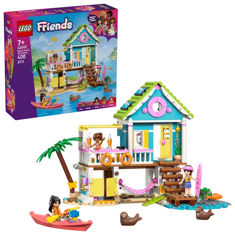  LEGO Friends - La maison sur la plage et les phoques