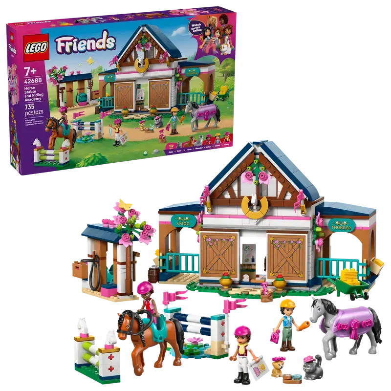  LEGO Friends - L’écurie et l’école d’équitation