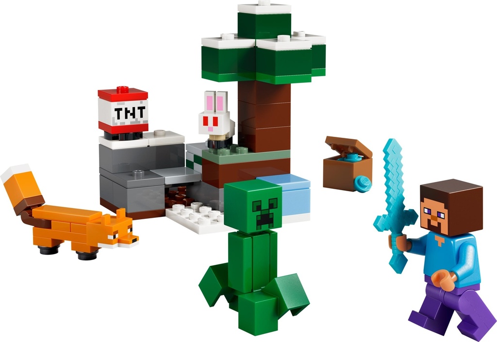21583 Lego Minecraft - Les aventures de Steve dans la taïga