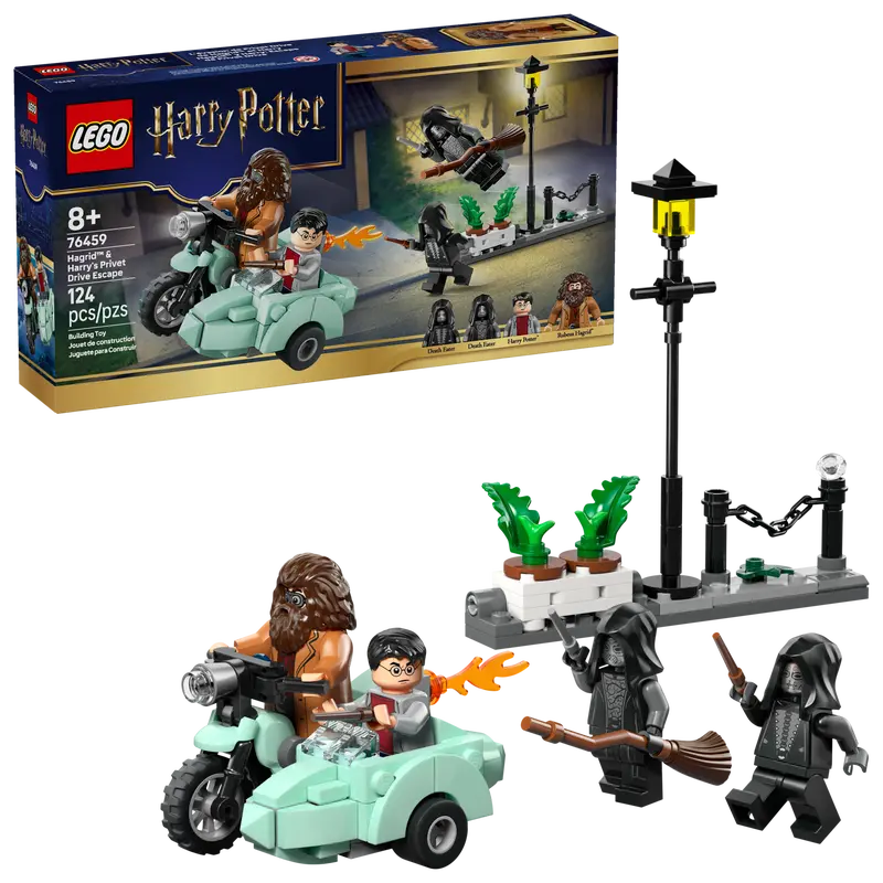 Lego Harry Potter - Hagrid et Harry s’échappent de Privet Drive