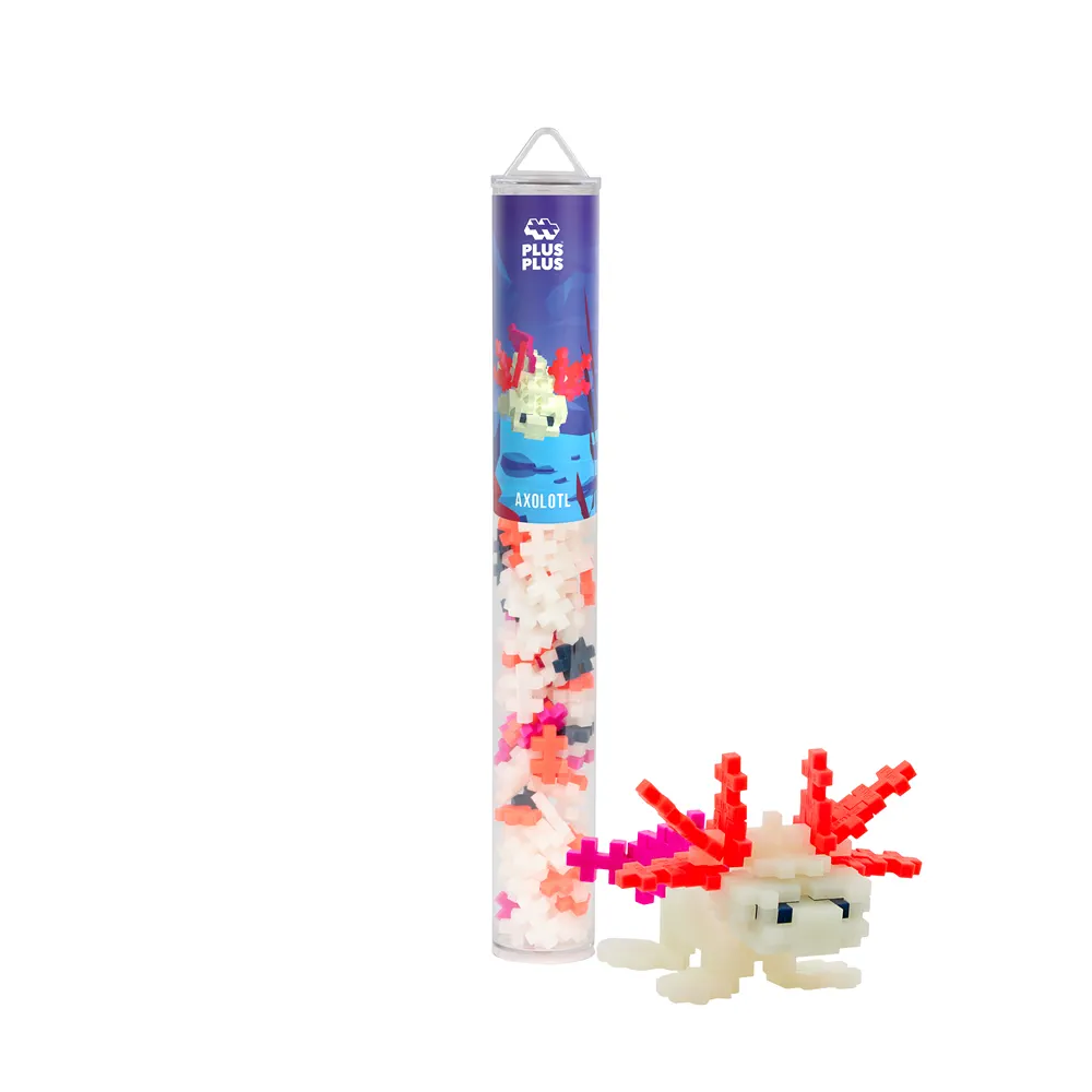 PLUS PLUS 100 pcs - Axolote 
