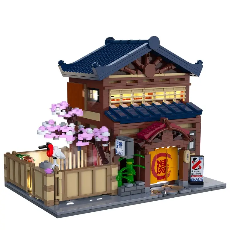 CaDa - Batiment - Bains japonais 1249pcs