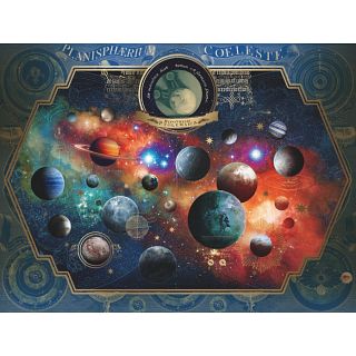 Heye  puzzle 1500pcs Space World