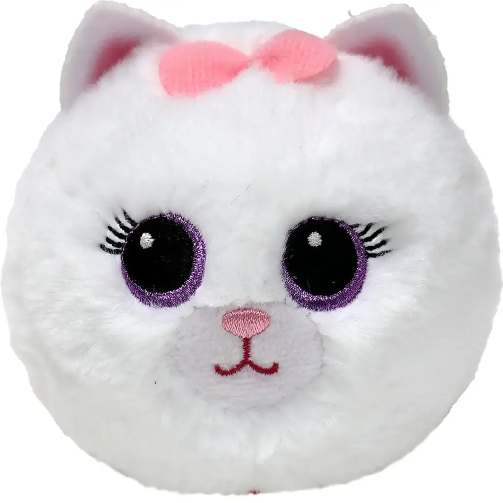 Beanie Bouncer - Purdy le chat blanc