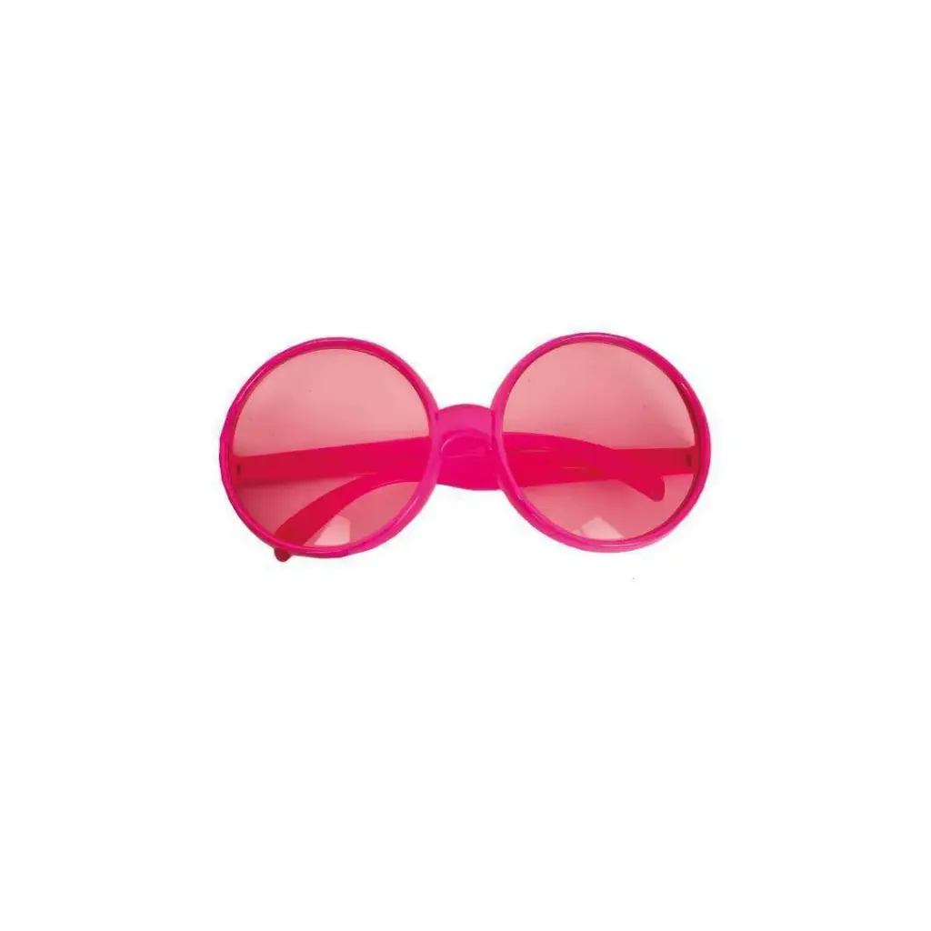 Grande lunette ronde rose
