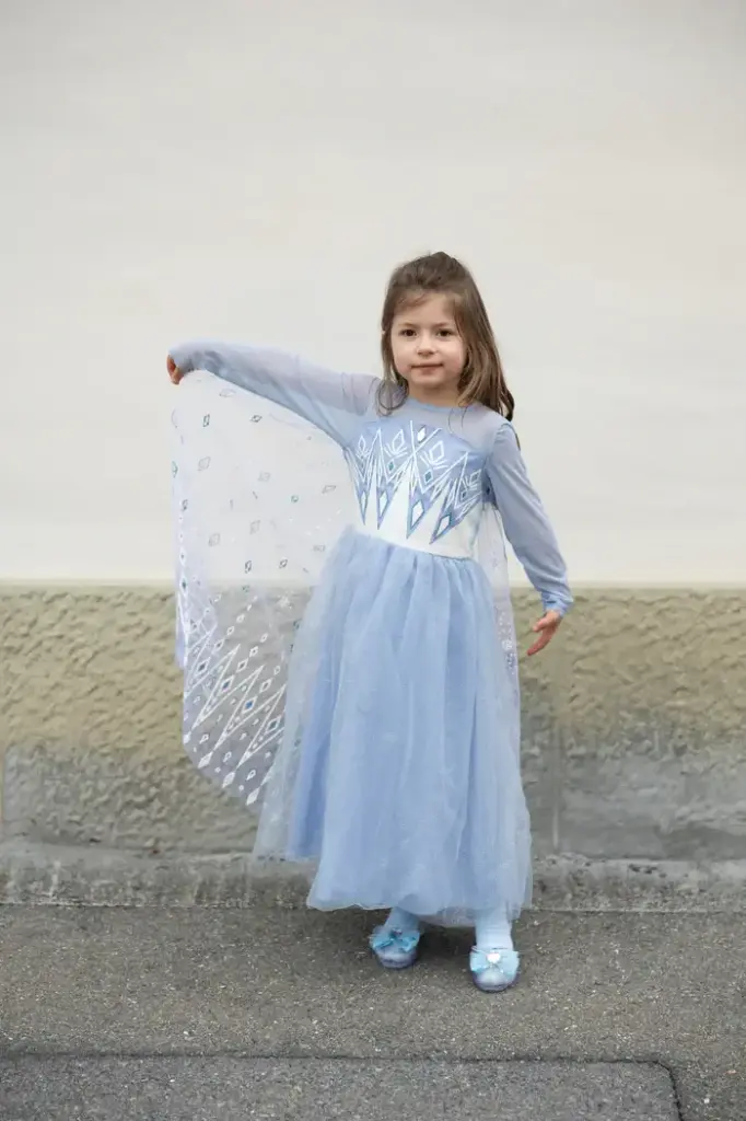 Déguisement - Robe de princesse d'hiver "Il était une fois" - Taille 3-4 ans