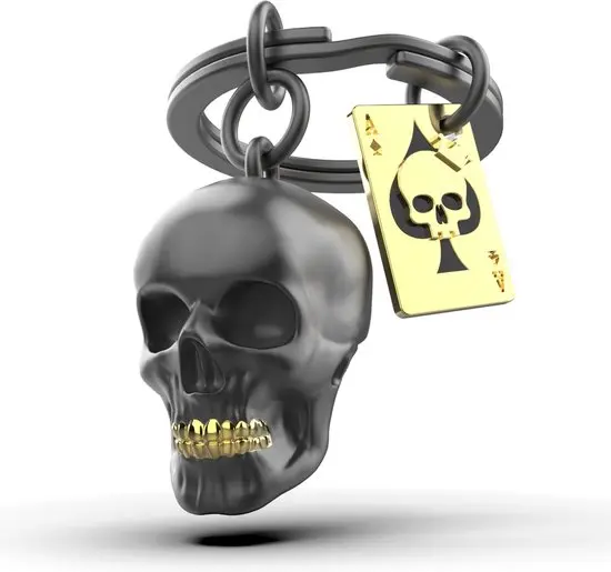 Porte clés - Tête de mort