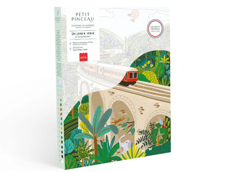  Coffret peinture au numéro - Weekend à Tokyo 