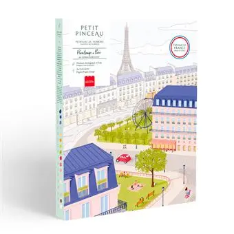  Coffret peinture au numéro - Printemps à paris 