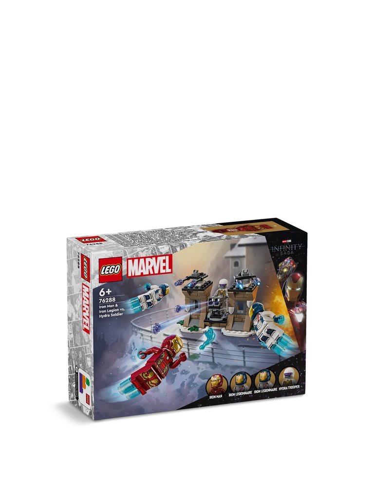 Iron Man & Iron Legion Vs. Hydra Soldier