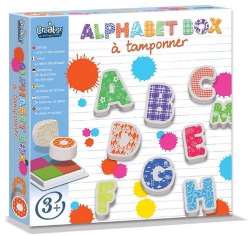 Alphabet Box à temponner
