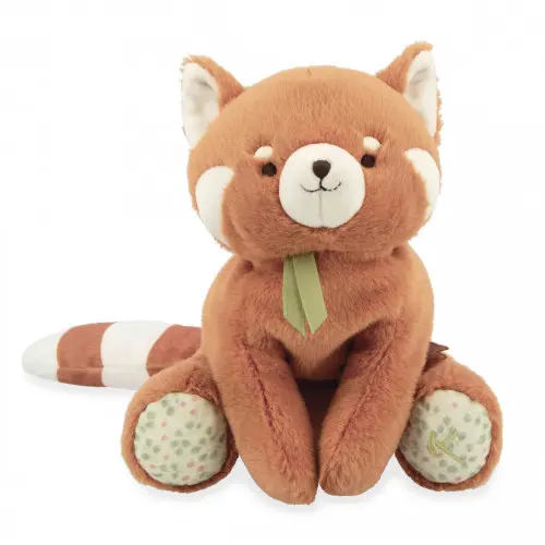 Kaloo - Peluche lestée panda roux