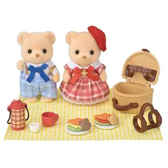 Sylvanian - Le pique-nique des ours 