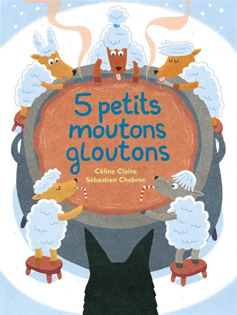 5 petits moutons gloutons 