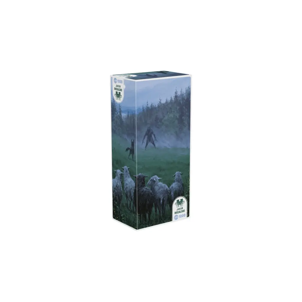 Puzzle signature - 1000p :  Jakub Rozalski - Moutons