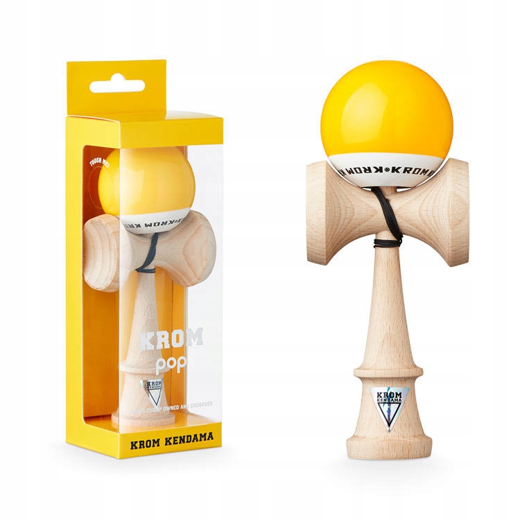 Kendama Krom MDR jaune pop