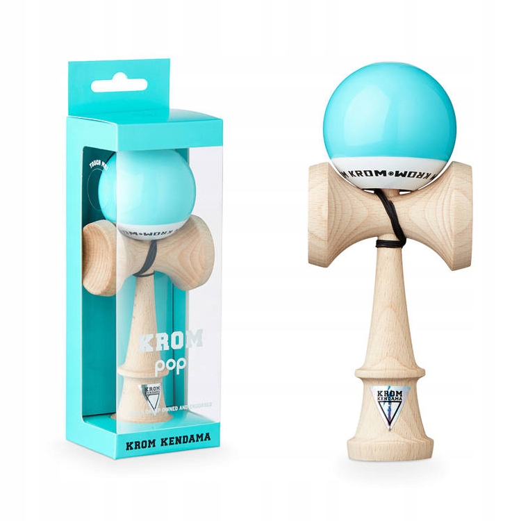 Kendama Krom MDR bleu clair pop