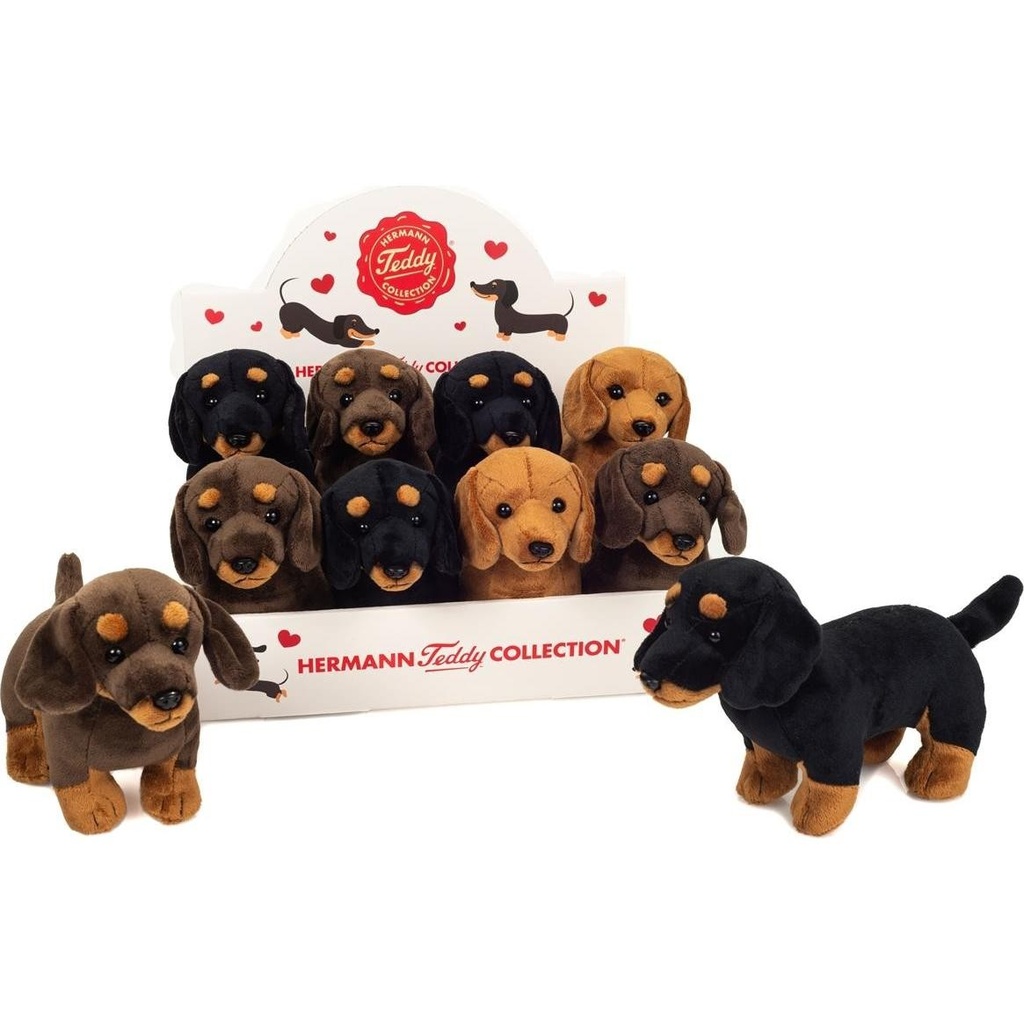 Hermann Teddy - Chien saucisses 21cm