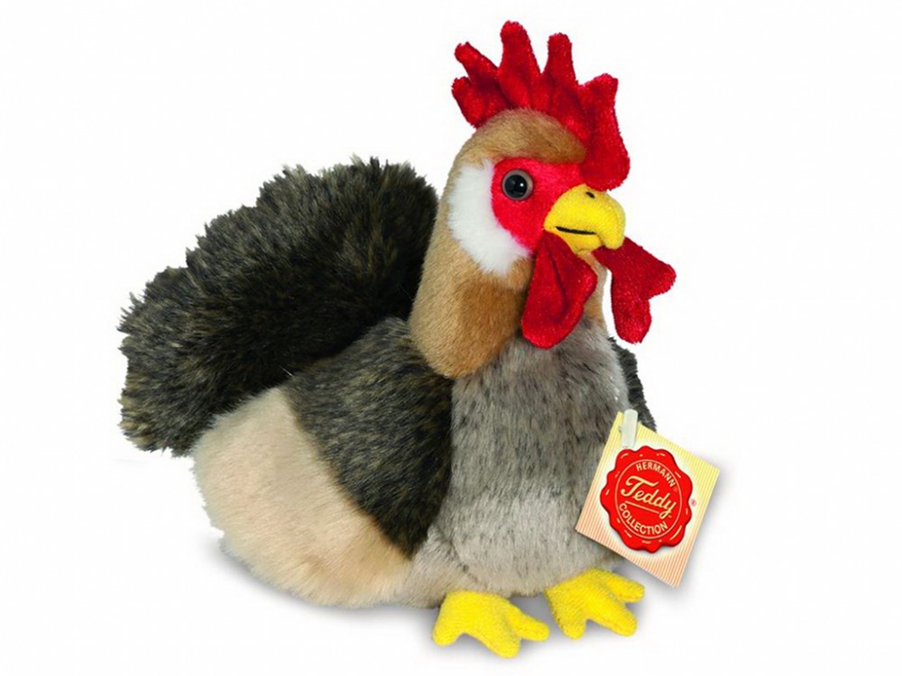 Hermann Teddy- Coq 17 Cm